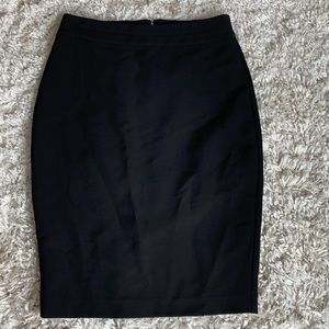 Black Easy Care Skirt